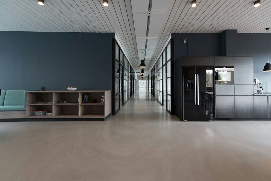 Bright modern office interior